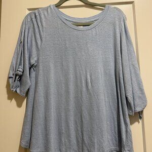 Velvet by Graham and Spencer Light Blue Tee Size XS